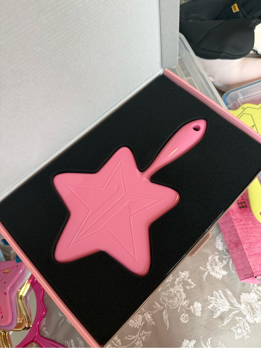 Jeffree Star Pink Star Hand Mirror